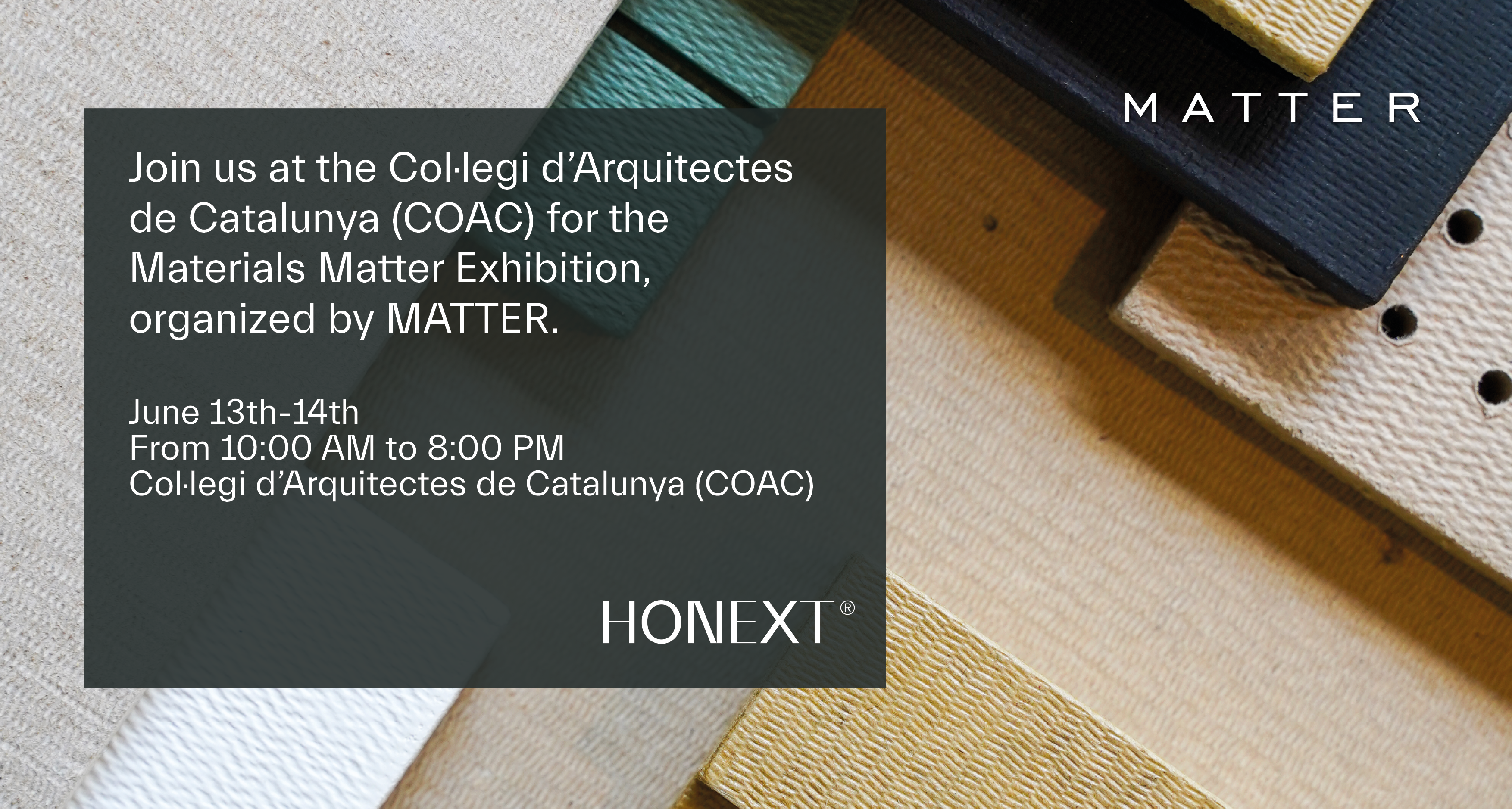 Materials Matter Exhibition 2023