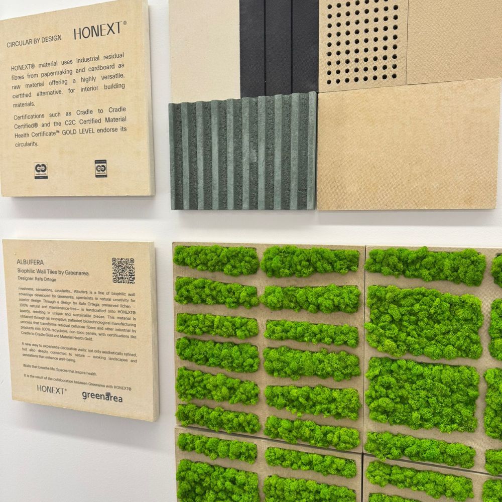 HONEXT and Albufera for Greenarea at NeoCon 2025