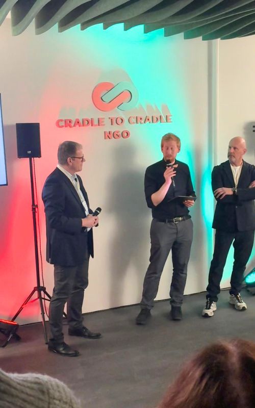 HONEXT recycled and recyclable board made from industrial waste for safe and healthy interior spaces