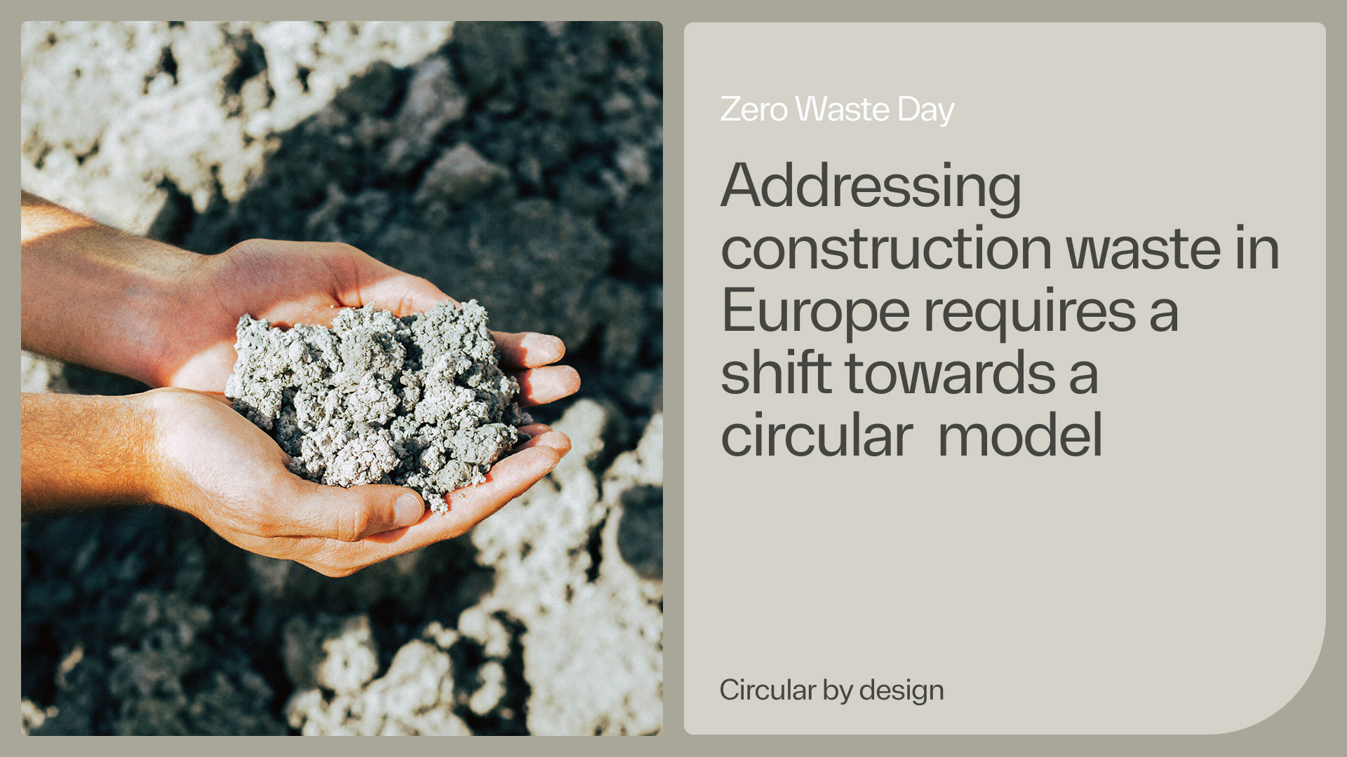 From waste to resource: designing for circularity