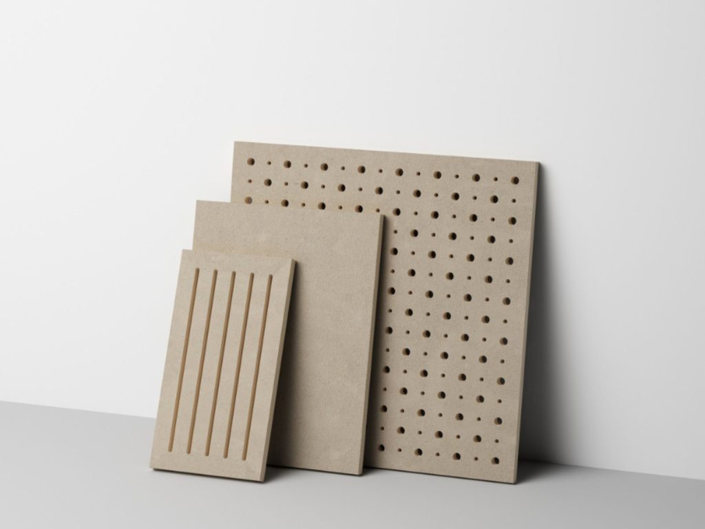 HONEXT circular fibreboards for healthy interiors