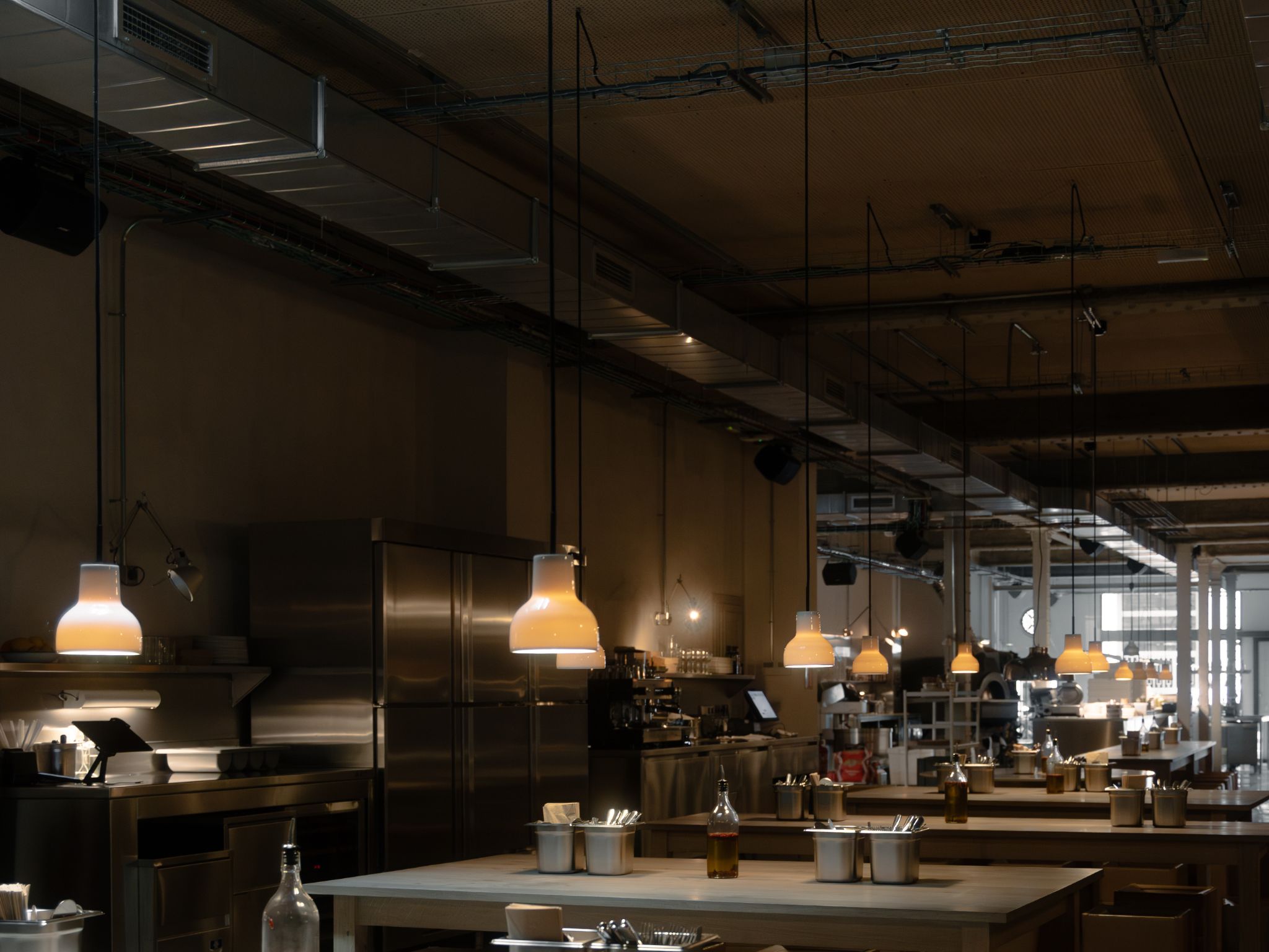 sustainable restaurant interior